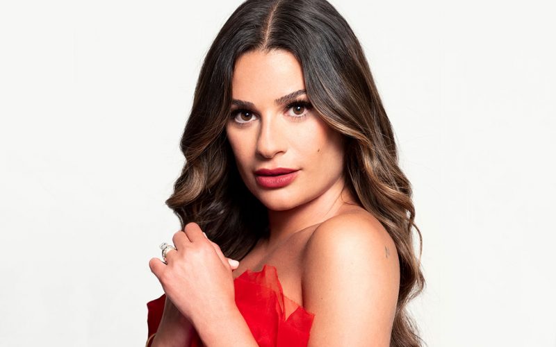 Lea michele e seu nariz adunco