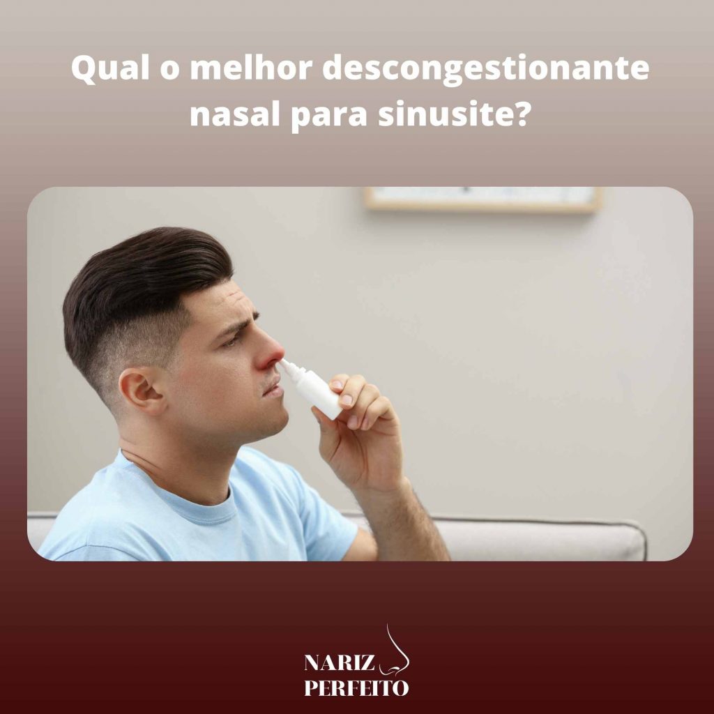 Qual o melhor descongestionante nasal para sinusite?