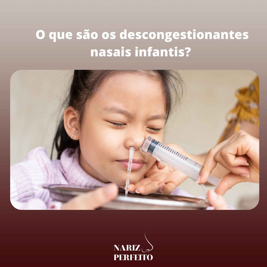 O que são os descongestionantes nasais infantis? 